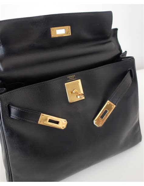 sac kelly hermes noir|kelly Hermes sacs vintage.